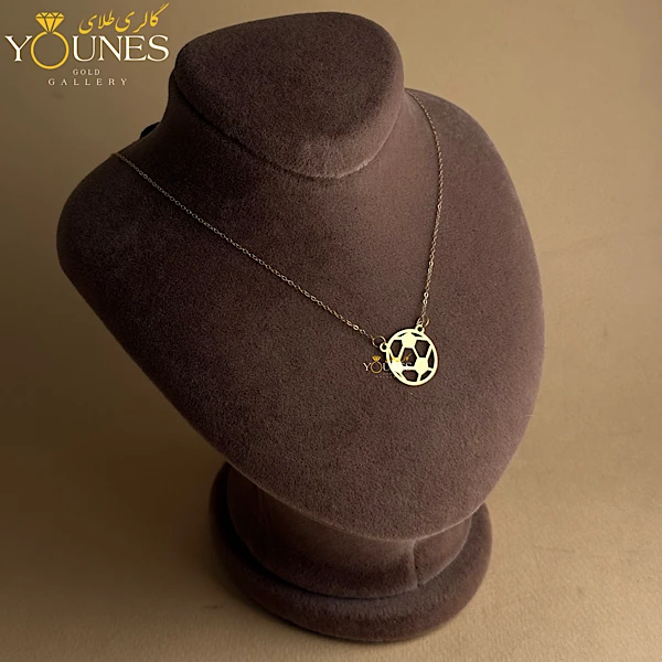 گردنبند طلا توپ